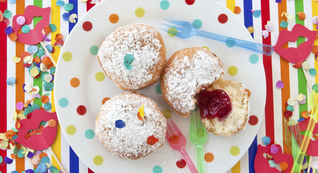 Beignets à la confiture