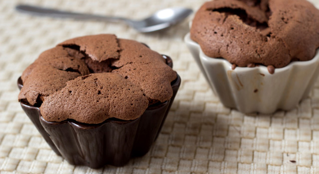 Soufflé au citron et au chocolat