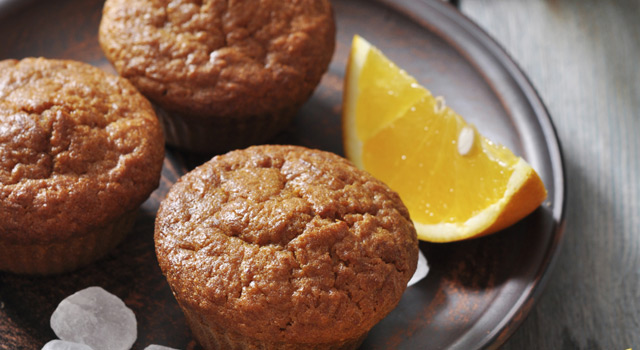 Muffins à la carotte et à la cardamome