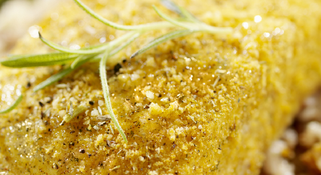 Cabillaud rôti à la moutarde