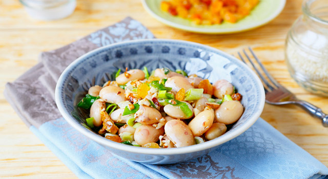 Salade de cocos au fenouil