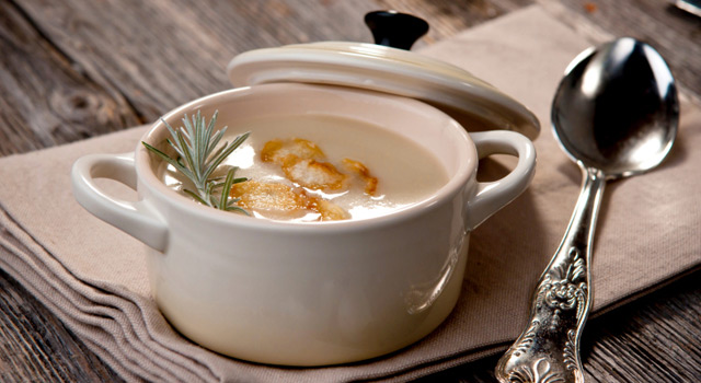 Crème de topinambours