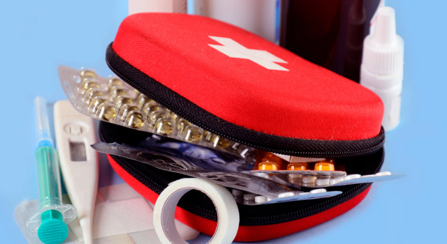 La trousse à pharmacie de vacances