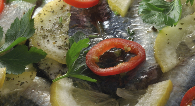 Sardines en marinade piquante