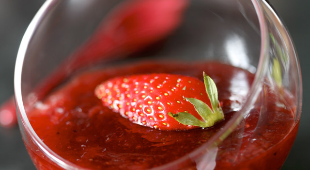 Confiture de fraises light et express
