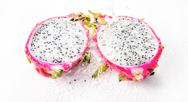Le pitahaya mieux connu sous le nom de  fruit du dragon