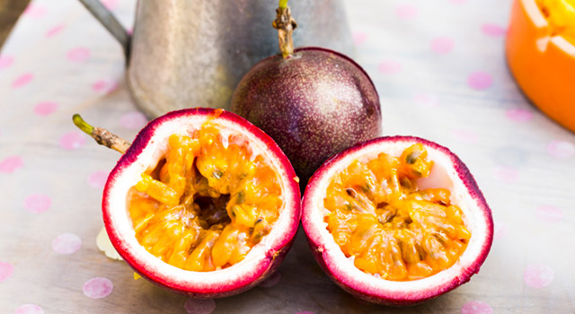 Fruit de la passion, l'un des fruits le plus sucrés