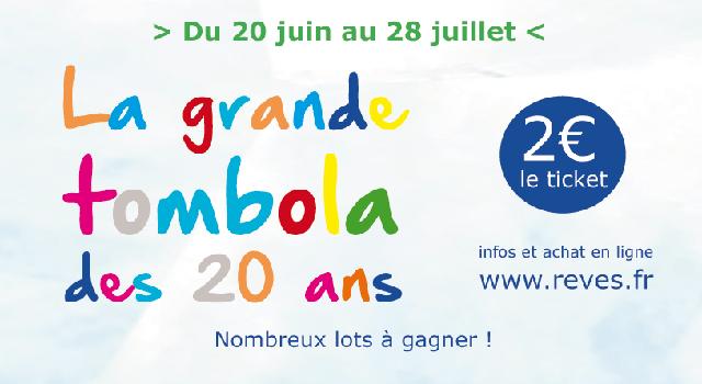 Une grande tombola pour réaliser le rêve d'enfants malades