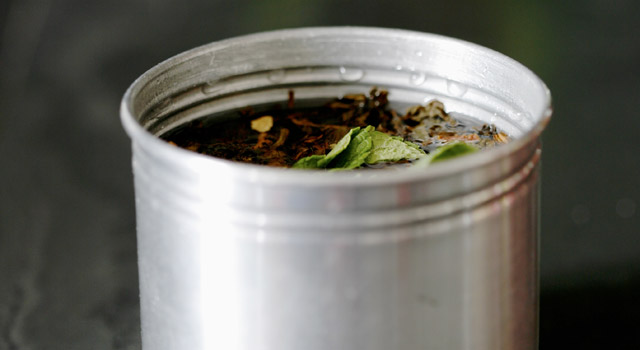 Fraîcheur de thé aux épices et herbes