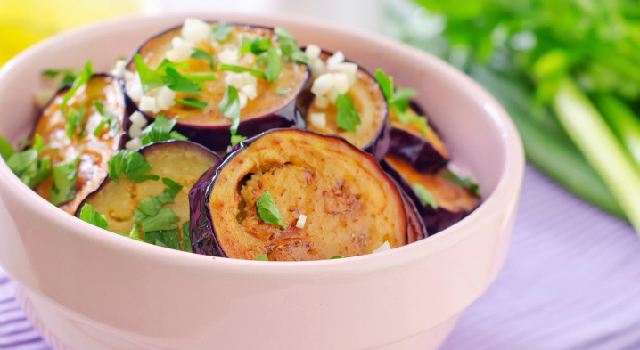 Aubergines aux épices