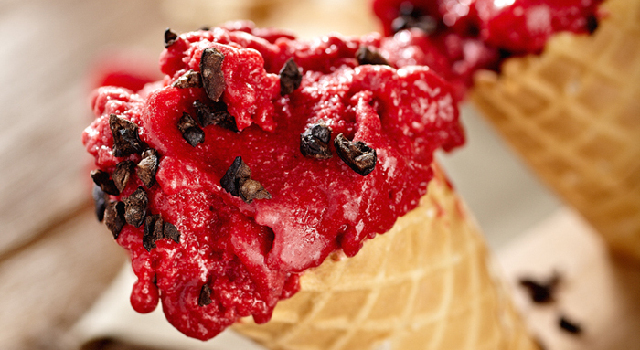 Sorbet framboise Fruité Noir