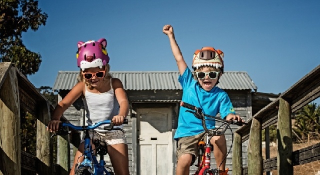 Des casques rigolos pour faire du roller ou du vélo !