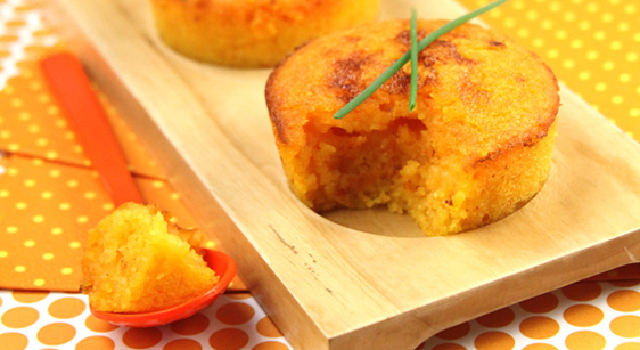 Gâteau de semoule au potimarron