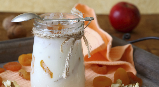 Yaourts pomme et muesli