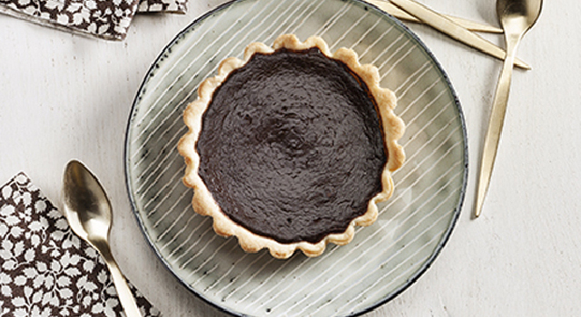 Tarte au chocolat au lait