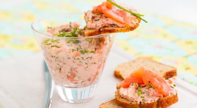 Mousse de saumon et fenouil