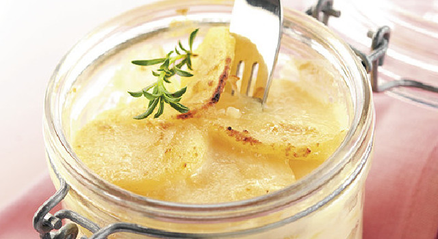 Émincé de volaille et gratin de pommes de terre Savoyard