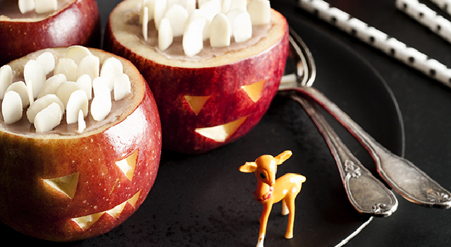 Pommes surprises au Caramel mou