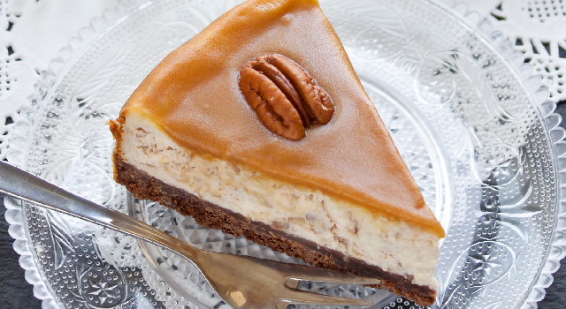 Cheesecake aux spéculoos et confiture de lait