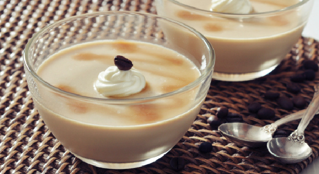 Crème au café et au caramel