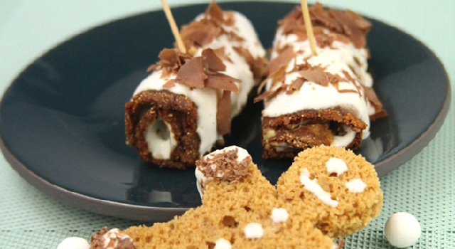 Buchette de Noël au pain d’épices