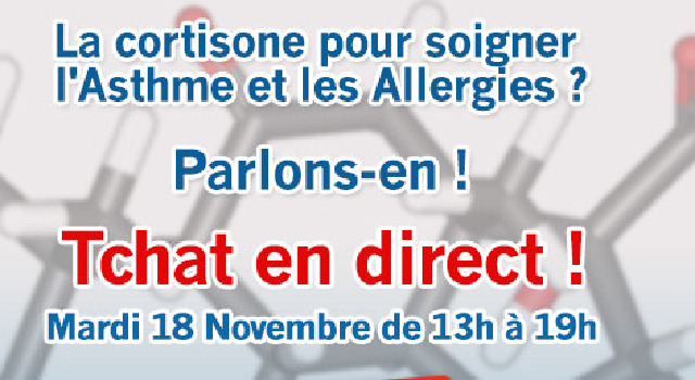 La cortisone pour soigner l’asthme et les allergies, parlons-en !