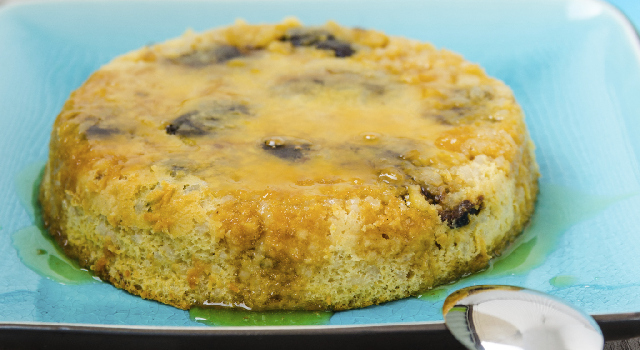 Gâteau de semoule aux pruneaux