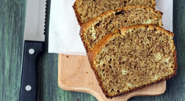 Cake au thé vert matcha