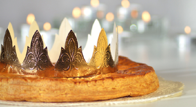 Galette des rois aux pépites de chocolat