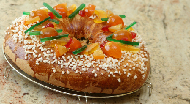Brioche des rois aux fruits confits