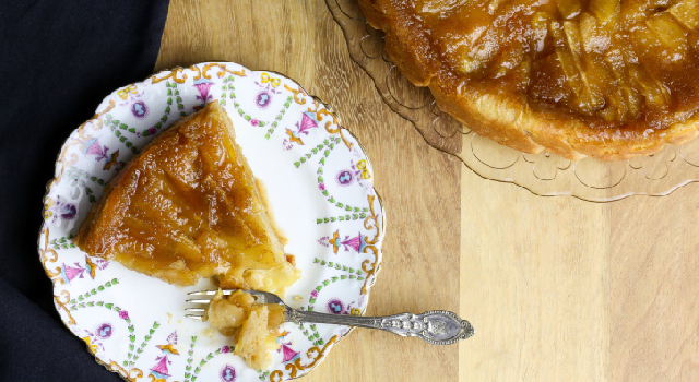 Tarte tatin aux coings