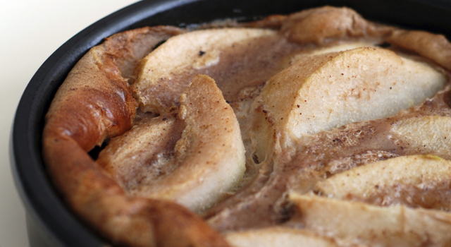 Clafoutis aux poires