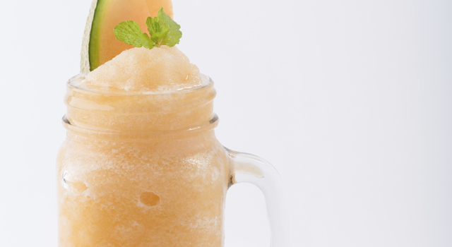 Granité de melon au pineau des Charentes