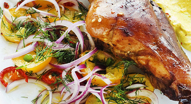 Râbles aux légumes du soleil