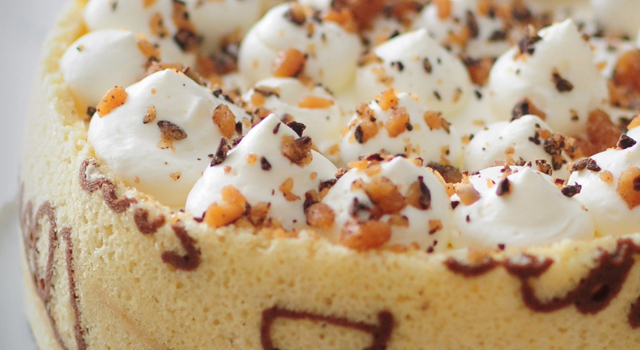 Entremet Magnificat tendre choco et pommes