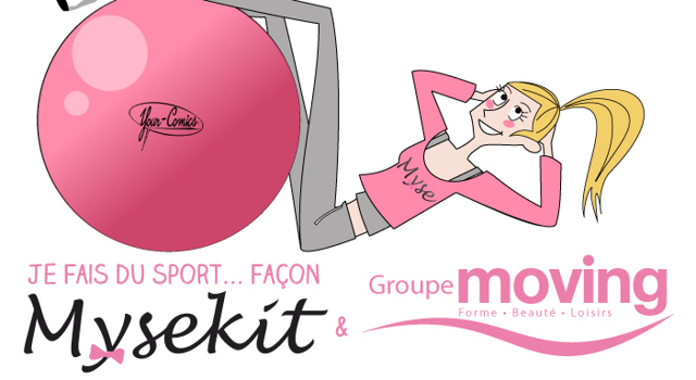 La 1ère box fitness by Mysekit & Groupe Moving