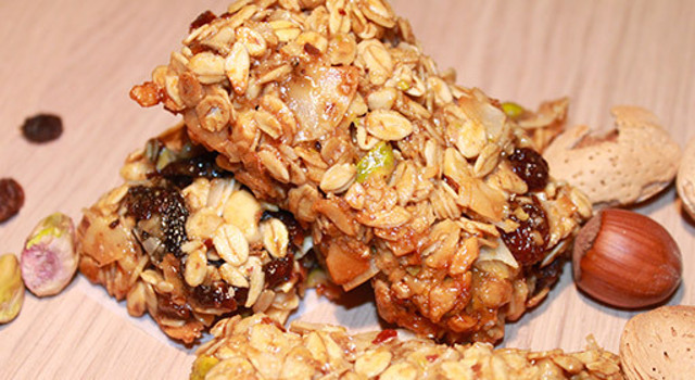 Barres de céréales énergétiques