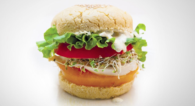 Burger vitalité sans gluten