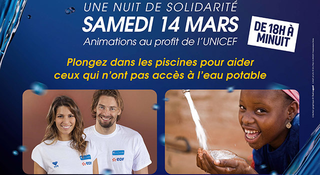 Nuit de l’eau : une nuit de solidarité dans les piscines de France