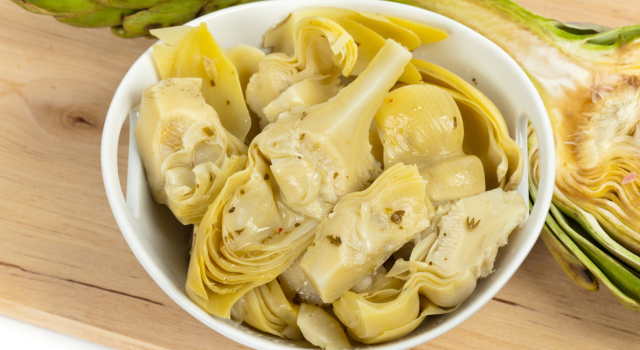 Salade de fonds d'artichaut