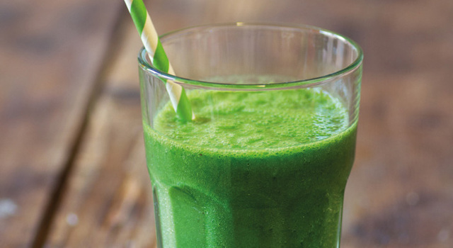 Smoothie bombe verte detox