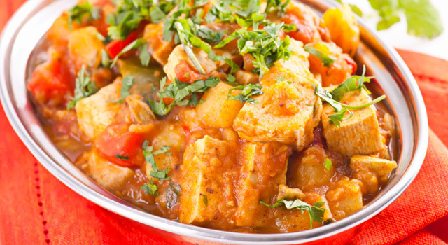 Poêlée de tofu au curcuma