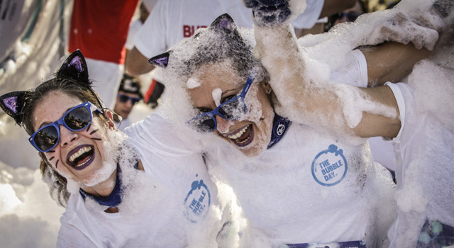 The Bubble Day : une course façon 