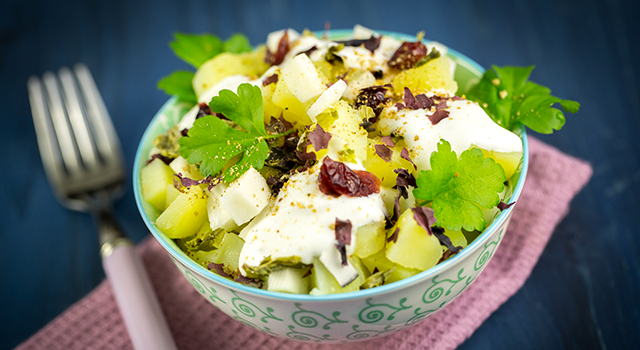 Salade de pommes de terre minceur