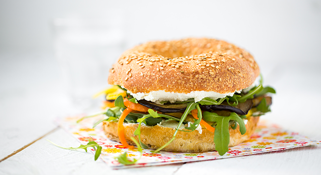 Bagels végétariens