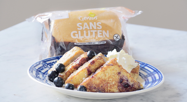 Pain perdu sans gluten