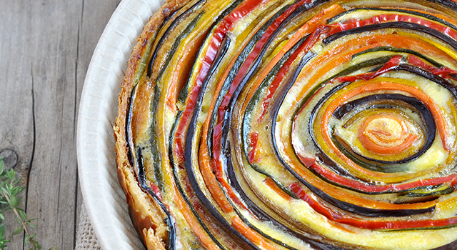 Tarte serpentin à la crème d’avoine Bonneterre