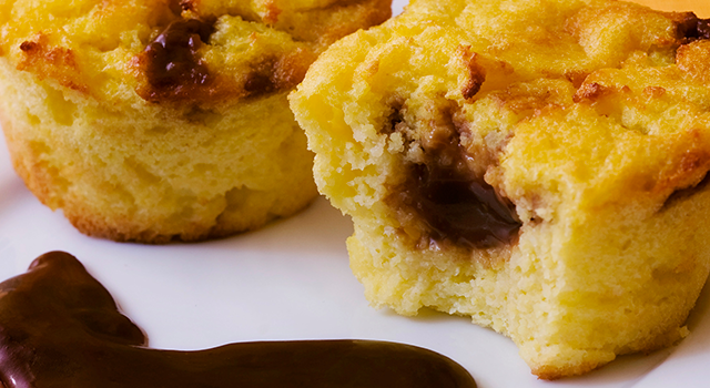 Moelleux de polenta au Carambar