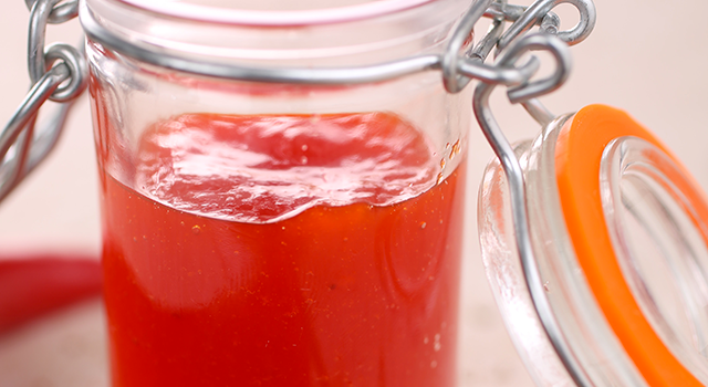 Gelée de poivrons au piment d’Espelette