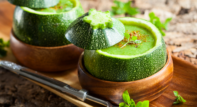 Gaspacho de courgettes